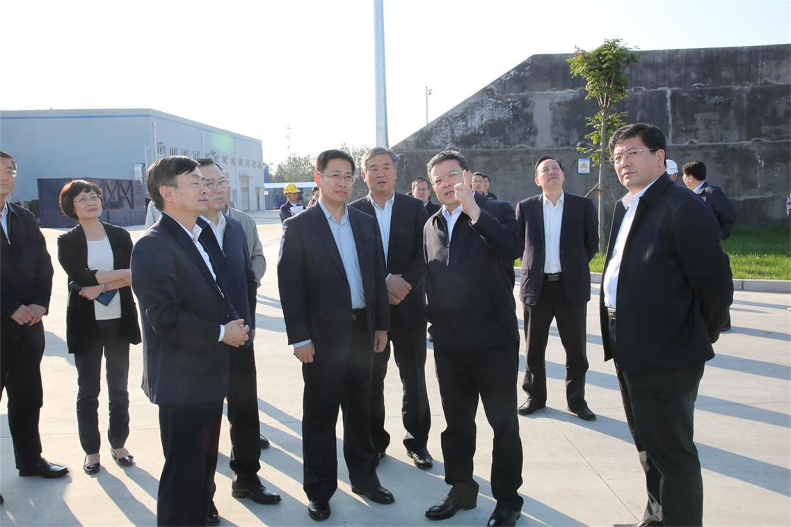 市委副書記、市長孟凡利考察平度南村大型秸稈生物天然氣項目